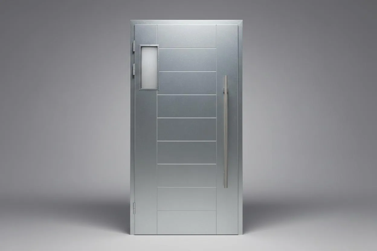 Wooden Steel Door Gallery Image 2 - Steel security door